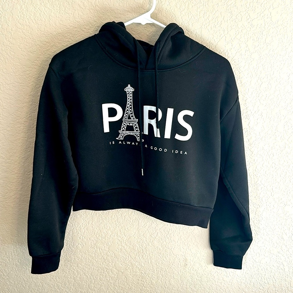 Cute Paris hoodie size small